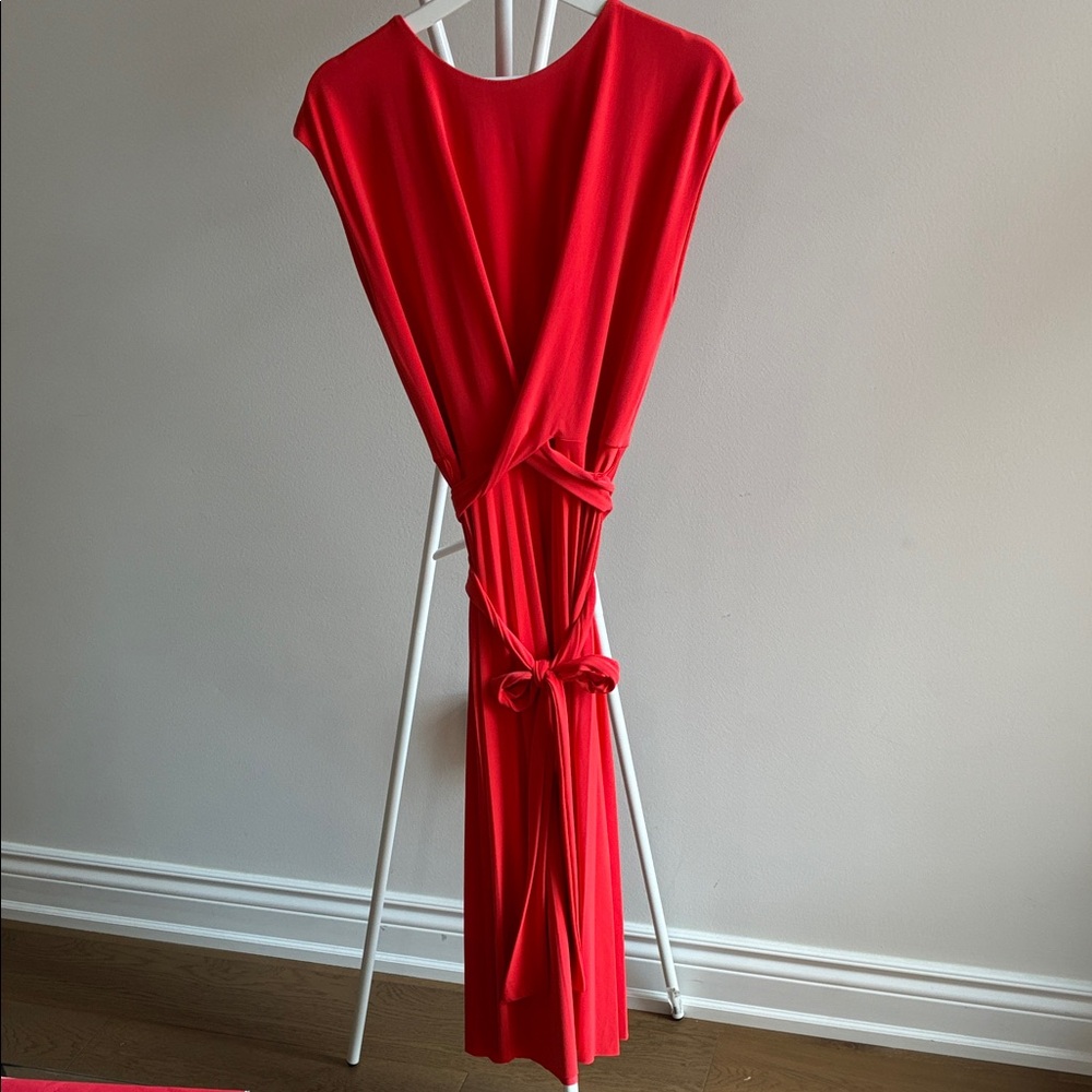 Elegant Red Women's Dress